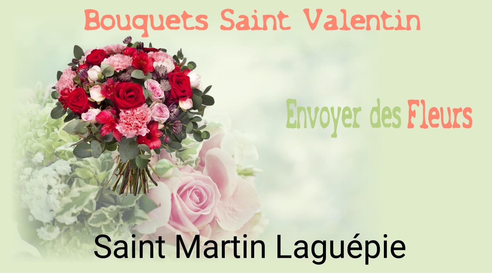 Roses de Saint-Valentin livrées à Saint-Martin-Laguépie